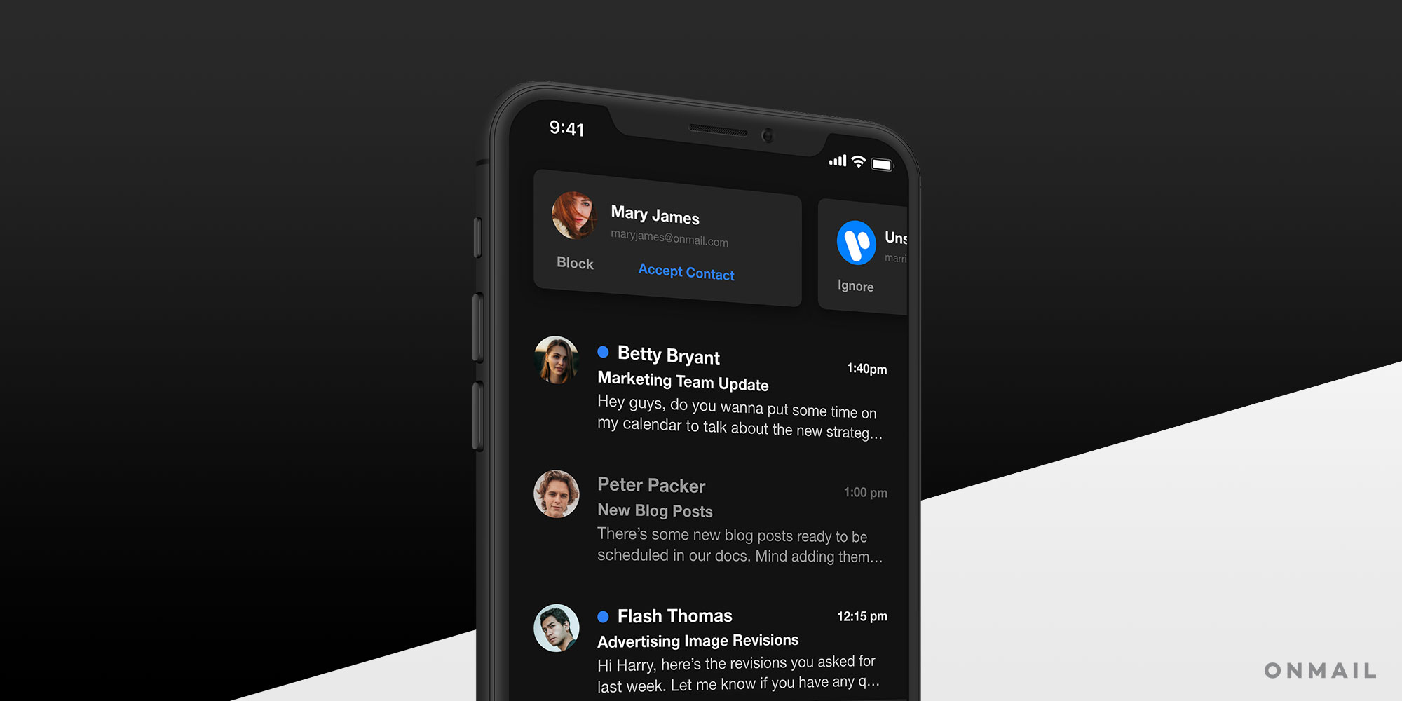 OnMail — Ultra fast, simple email built for today's world. | By Edison ...